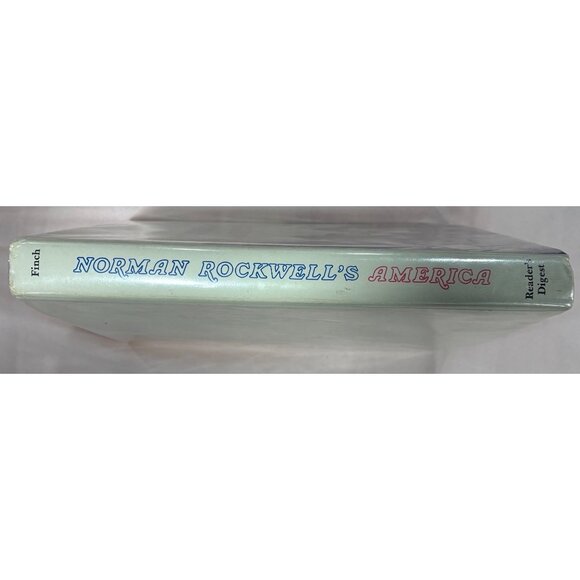 Norman Rockwells America Hardcover Readers Digest Christopher Finch 1976 Edition - Picture 2 of 14
